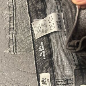 Kensie Gray Denim High Rise Jeans